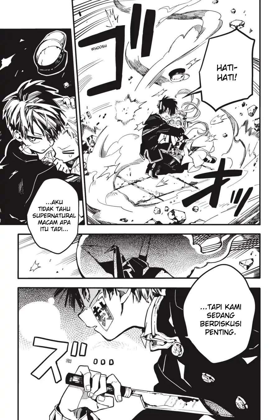 Jibaku Shounen Hanako-kun Chapter 15 Bahasa Indonesia
